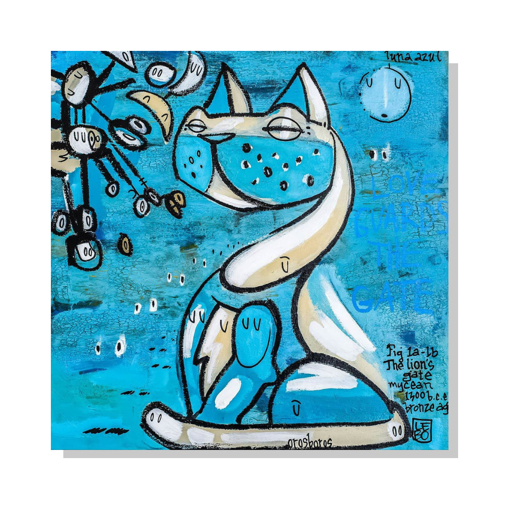 Love Guards The Gate - Mineral Print